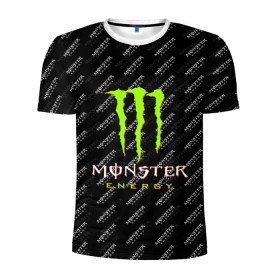 Мужская футболка 3D спортивная с принтом MONSTER ENERGY (Z) в Петрозаводске, 100% полиэстер с улучшенными характеристиками | приталенный силуэт, круглая горловина, широкие плечи, сужается к линии бедра | Тематика изображения на принте: black monster | bmx | claw | cybersport | energy | monster | monster energy | moto | motocross | race | sport | киберспорт | когти | монстер энерджи | монстр | мото | мотокросс | ралли | скейтбординг | спорт | т | энергия