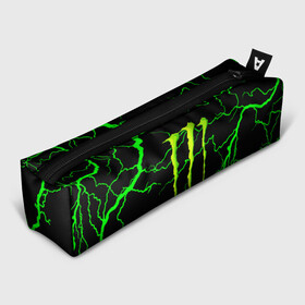 Пенал 3D с принтом MONSTER ENERGY в Петрозаводске, 100% полиэстер | плотная ткань, застежка на молнии | black monster | bmx | claw | cybersport | energy | monster | monster energy | moto | motocross | race | sport | киберспорт | когти | монстер энерджи | монстр | мото | мотокросс | ралли | скейтбординг | спорт | т | энергия