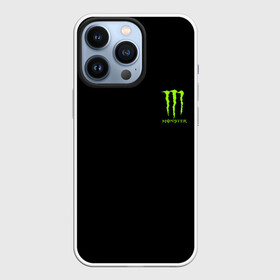Чехол для iPhone 13 Pro с принтом MONSTER ENERGY (+спина) (Z) в Петрозаводске,  |  | Тематика изображения на принте: black monster | bmx | claw | cybersport | energy | monster | monster energy | moto | motocross | race | sport | киберспорт | когти | монстер энерджи | монстр | мото | мотокросс | ралли | скейтбординг | спорт | т | энергия