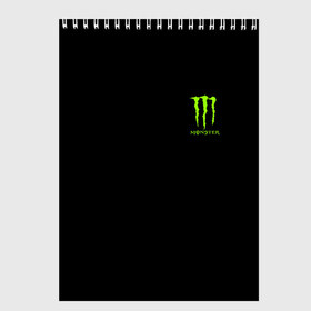 Скетчбук с принтом MONSTER ENERGY (+спина) (Z) в Петрозаводске, 100% бумага
 | 48 листов, плотность листов — 100 г/м2, плотность картонной обложки — 250 г/м2. Листы скреплены сверху удобной пружинной спиралью | Тематика изображения на принте: black monster | bmx | claw | cybersport | energy | monster | monster energy | moto | motocross | race | sport | киберспорт | когти | монстер энерджи | монстр | мото | мотокросс | ралли | скейтбординг | спорт | т | энергия