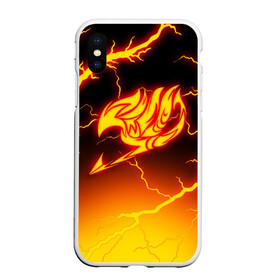 Чехол для iPhone XS Max матовый с принтом FAIRY TAIL в Петрозаводске, Силикон | Область печати: задняя сторона чехла, без боковых панелей | fairy tail | happy | natsu | грей фуллбастер | добенгаль | иксид | кавазу | лектор | локи | люси | нацу | нацу драгнил | ничия | пантер лили | тока | фейри тейл | фрош | хвост феи | хэппи | чарли | эрза