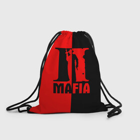 Рюкзак-мешок 3D с принтом MAFIA 2 [9] в Петрозаводске, 100% полиэстер | плотность ткани — 200 г/м2, размер — 35 х 45 см; лямки — толстые шнурки, застежка на шнуровке, без карманов и подкладки | gun | mafia | гангстер | мафия