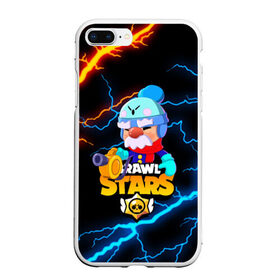 Чехол для iPhone 7Plus/8 Plus матовый с принтом BRAWL STARS GALE в Петрозаводске, Силикон | Область печати: задняя сторона чехла, без боковых панелей | bibi | brawl stars | coach mike | crow | gale | leon | leon shark | max | mecha crow | mr.p | phoenix | sally leon | sandy | spike | sprout | tara | unicorn | virus 8 bit | werewolf | ворон | оборотень