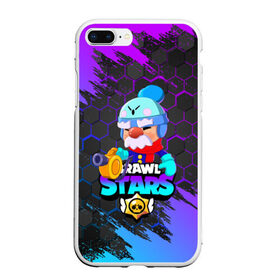 Чехол для iPhone 7Plus/8 Plus матовый с принтом BRAWL STARS GALE в Петрозаводске, Силикон | Область печати: задняя сторона чехла, без боковых панелей | bibi | brawl stars | coach mike | crow | gale | leon | leon shark | max | mecha crow | mr.p | phoenix | sally leon | sandy | spike | sprout | tara | unicorn | virus 8 bit | werewolf | ворон | оборотень