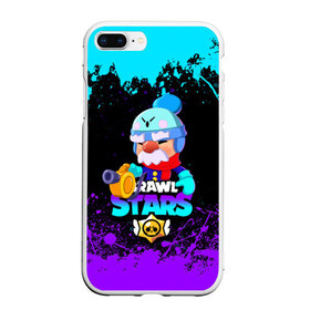 Чехол для iPhone 7Plus/8 Plus матовый с принтом BRAWL STARS GALE в Петрозаводске, Силикон | Область печати: задняя сторона чехла, без боковых панелей | bibi | brawl stars | coach mike | crow | gale | leon | leon shark | max | mecha crow | mortis | mr.p | phoenix | sally leon | sandy | spike | sprout | tara | unicorn | virus 8 bit | werewolf | ворон | оборотень