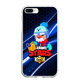 Чехол для iPhone 7Plus/8 Plus матовый с принтом BRAWL STARS GALE в Петрозаводске, Силикон | Область печати: задняя сторона чехла, без боковых панелей | bibi | brawl stars | coach mike | crow | gale | leon | leon shark | max | mecha crow | mortis | mr.p | phoenix | sally leon | sandy | spike | sprout | tara | unicorn | virus 8 bit | werewolf | ворон | оборотень