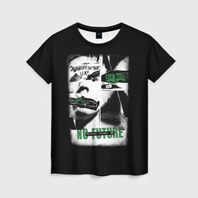 Женская футболка 3D с принтом Sex Pistols в Петрозаводске, 100% полиэфир ( синтетическое хлопкоподобное полотно) | прямой крой, круглый вырез горловины, длина до линии бедер | арт | музыка | панк рок | рок