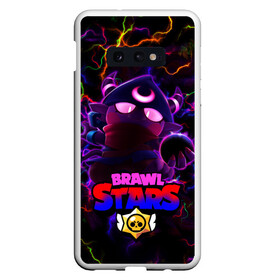 Чехол для Samsung S10E с принтом Evil Gene Brawl Stars в Петрозаводске, Силикон | Область печати: задняя сторона чехла, без боковых панелей | Тематика изображения на принте: brawl | brawlers | crow | gale | leon | max | rogue | sally | spike | sprout | stars | tropic | wolf | бравл | волк | ворон | джин | лев | леон | макс | мортис | салли | спраут | старс | тигр