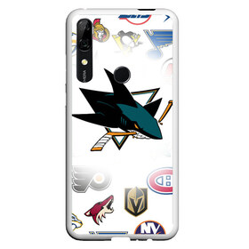 Чехол для Honor P Smart Z с принтом San Jose Sharks (Z) в Петрозаводске, Силикон | Область печати: задняя сторона чехла, без боковых панелей | anaheim ducks | arizona coyotes | boston bruins | buffalo sabres | calgary flames | canadiens de montreal | carolina hurricanes | chicago blackhawks | colorado avalanche | columbus blue jackets | dallas stars | detroit red wings | edmonton oil | hockey | 