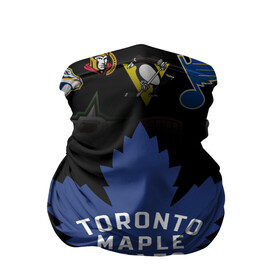 Бандана-труба 3D с принтом Toronto Maple Leafs | НХЛ (Z) в Петрозаводске, 100% полиэстер, ткань с особыми свойствами — Activecool | плотность 150‒180 г/м2; хорошо тянется, но сохраняет форму | Тематика изображения на принте: anaheim ducks | arizona coyotes | boston bruins | buffalo sabres | calgary flames | canadiens de montreal | carolina hurricanes | chicago blackhawks | colorado avalanche | columbus blue jackets | dallas stars | detroit red wings | edmonton oil | hockey | 