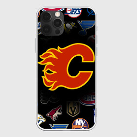 Чехол для iPhone 12 Pro с принтом Calgary Flames (Z) в Петрозаводске, силикон | область печати: задняя сторона чехла, без боковых панелей | anaheim ducks | arizona coyotes | boston bruins | buffalo sabres | calgary flames | canadiens de montreal | carolina hurricanes | chicago blackhawks | colorado avalanche | columbus blue jackets | dallas stars | detroit red wings | edmonton oil | hockey | 