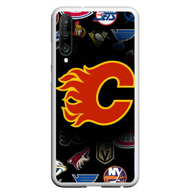 Чехол для Honor P30 с принтом Calgary Flames (Z) в Петрозаводске, Силикон | Область печати: задняя сторона чехла, без боковых панелей | anaheim ducks | arizona coyotes | boston bruins | buffalo sabres | calgary flames | canadiens de montreal | carolina hurricanes | chicago blackhawks | colorado avalanche | columbus blue jackets | dallas stars | detroit red wings | edmonton oil | hockey | 