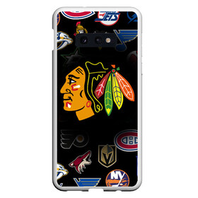 Чехол для Samsung S10E с принтом Chicago Blackhawks (Z) в Петрозаводске, Силикон | Область печати: задняя сторона чехла, без боковых панелей | Тематика изображения на принте: anaheim ducks | arizona coyotes | boston bruins | buffalo sabres | calgary flames | canadiens de montreal | carolina hurricanes | chicago blackhawks | colorado avalanche | columbus blue jackets | dallas stars | detroit red wings | edmonton oil | hockey | 