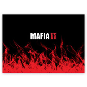 Поздравительная открытка с принтом Mafia 2. в Петрозаводске, 100% бумага | плотность бумаги 280 г/м2, матовая, на обратной стороне линовка и место для марки
 | esport | game | mafia | mafia 2: definitive edition 2020 | mafia 3 | боевик | игры | киберспорт | мафия | мафия 3 | ремейк | шутер | экшен