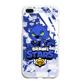 Чехол для iPhone 7Plus/8 Plus матовый с принтом BRAWL STARS LEON WOLF в Петрозаводске, Силикон | Область печати: задняя сторона чехла, без боковых панелей | 8 bit | 8 бит | bibi | brawl stars | crow | el brown | leon | leon shark | max | mr.p | sally leon | shark | stars | virus | werewolf | акула | биби | вирус | ворон | леон | оборотень | пингвин