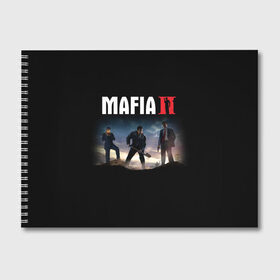 Альбом для рисования с принтом Mafia IIDefinitive Edition в Петрозаводске, 100% бумага
 | матовая бумага, плотность 200 мг. | definitive edition | mafia | mafia ii | вито скалетта | генри томасино | джо барбаро | игра | лео галанте | мафия | мафия 2 | томас анджело | франческа | фрэнк винчи | шутер | эдди скарпа