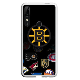 Чехол для Honor P Smart Z с принтом NHL Boston Bruins (Z) в Петрозаводске, Силикон | Область печати: задняя сторона чехла, без боковых панелей | anaheim ducks | arizona coyotes | boston bruins | buffalo sabres | calgary flames | canadiens de montreal | carolina hurricanes | chicago blackhawks | colorado | hockey | nhl | нхл | паттерн | спорт | хоккей