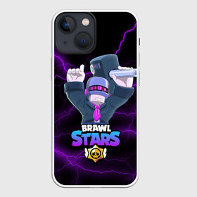 Чехол для iPhone 13 mini с принтом BRAWL STARS DJ FRANK в Петрозаводске,  |  | Тематика изображения на принте: 8 bit | 8 бит | bibi | brawl | brawl stars | crow | leon | spike | sprout | stars | бравл | бравл старс | браво старс | игра | компьютерная | кров | леон | онлайн | старс