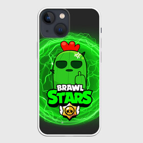 Чехол для iPhone 13 mini с принтом Brawl Stars SPIKE в Петрозаводске,  |  | 8 bit | 8 бит | bibi | brawl | brawl stars | crow | leon | spike | sprout | stars | бравл | бравл старс | браво старс | игра | компьютерная | кров | леон | онлайн | старс