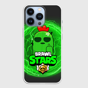 Чехол для iPhone 13 Pro с принтом Brawl Stars SPIKE в Петрозаводске,  |  | 8 bit | 8 бит | bibi | brawl | brawl stars | crow | leon | spike | sprout | stars | бравл | бравл старс | браво старс | игра | компьютерная | кров | леон | онлайн | старс