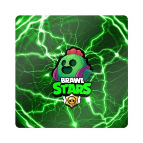 Магнит виниловый Квадрат с принтом Brawl Stars SPIKE в Петрозаводске, полимерный материал с магнитным слоем | размер 9*9 см, закругленные углы | 8 bit | 8 бит | bibi | brawl | brawl stars | crow | leon | spike | sprout | stars | бравл | бравл старс | браво старс | игра | компьютерная | кров | леон | онлайн | старс