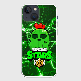 Чехол для iPhone 13 mini с принтом Brawl Stars SPIKE в Петрозаводске,  |  | 8 bit | 8 бит | bibi | brawl | brawl stars | crow | leon | spike | sprout | stars | бравл | бравл старс | браво старс | игра | компьютерная | кров | леон | онлайн | старс