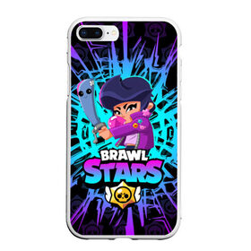 Чехол для iPhone 7Plus/8 Plus матовый с принтом BRAWL STARS BIBI в Петрозаводске, Силикон | Область печати: задняя сторона чехла, без боковых панелей | bibi | brawl stars | coach mike | crow | gale | leon | leon shark | max | mecha crow | mortis | mr.p | phoenix | sally leon | sandy | spike | sprout | tara | unicorn | virus 8 bit | werewolf | ворон | оборотень