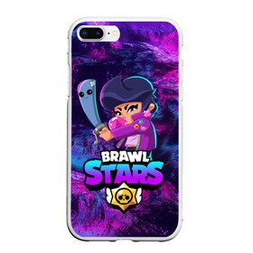 Чехол для iPhone 7Plus/8 Plus матовый с принтом BRAWL STARS BIBI в Петрозаводске, Силикон | Область печати: задняя сторона чехла, без боковых панелей | bibi | brawl stars | coach mike | crow | gale | leon | leon shark | max | mecha crow | mortis | mr.p | phoenix | sally leon | sandy | spike | sprout | tara | unicorn | virus 8 bit | werewolf | ворон | оборотень