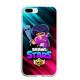 Чехол для iPhone 7Plus/8 Plus матовый с принтом BRAWL STARS BIBI в Петрозаводске, Силикон | Область печати: задняя сторона чехла, без боковых панелей | bibi | brawl stars | coach mike | crow | gale | leon | leon shark | max | mecha crow | mortis | mr.p | phoenix | sally leon | sandy | spike | sprout | tara | unicorn | virus 8 bit | werewolf | ворон | оборотень