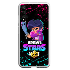 Чехол для Honor 20 с принтом BRAWL STARS BIBI в Петрозаводске, Силикон | Область печати: задняя сторона чехла, без боковых панелей | bibi | brawl stars | coach mike | crow | gale | leon | leon shark | max | mecha crow | mortis | mr.p | phoenix | sally leon | sandy | spike | sprout | tara | unicorn | virus 8 bit | werewolf | ворон | оборотень