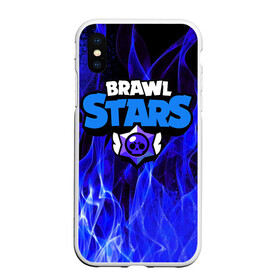 Чехол для iPhone XS Max матовый с принтом BRAWL STARS в Петрозаводске, Силикон | Область печати: задняя сторона чехла, без боковых панелей | 8 bit | barley | brawl stars | brock | bull | colt | crow | dynamike | fire | frank | jessie | leon | nita | барли | бравл старс | брок | булл | ворон | джесси | динамайк | кольт | леон | огонь | фрэнк