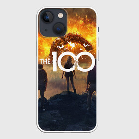 Чехол для iPhone 13 mini с принтом The 100 | Сотня (Z) в Петрозаводске,  |  | 100 | the 100 | the100 | беллами блейк | кларк гриффин | монти грин | сериал | сотня | сто | финн коллинз