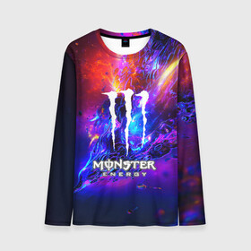 Мужской лонгслив 3D с принтом MONSTER ENERGY в Петрозаводске, 100% полиэстер | длинные рукава, круглый вырез горловины, полуприлегающий силуэт | Тематика изображения на принте: amg | auto | bmw | honda | jdm | mercedes | nissan | porsche | racing | sport | subar | toyota | автомобил | автомобильные | киа | лексус | марка | машины | митсубиси | ниссан | порше | спорт | субару | тесла | тойота | хонда