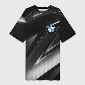Платье-футболка 3D с принтом BMW M PERFORMANCE в Петрозаводске,  |  | bmw | bmw motorsport | bmw performance | carbon | m | m power | motorsport | performance | sport | бмв | карбон | моторспорт | спорт