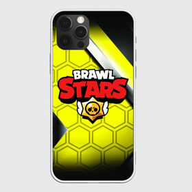 Чехол для iPhone 12 Pro Max с принтом фан мерч Brawl Stars в Петрозаводске, Силикон |  | Тематика изображения на принте: brawl | logo | moba | stars | желтый | звезда | игра | команды | лого | мерч | моба | надпись | полосы | текст | череп