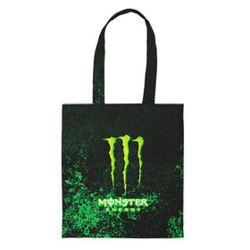 Шоппер 3D с принтом MONSTER ENERGY в Петрозаводске, 100% полиэстер | Плотность: 200 г/м2; Размер: 34×35 см; Высота лямок: 30 см | amg | auto | bmw | honda | jdm | mercedes | nissan | porsche | racing | sport | subar | toyota | автомобил | автомобильные | киа | лексус | марка | машины | митсубиси | ниссан | порше | спорт | субару | тесла | тойота | хонда