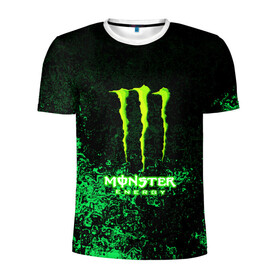 Мужская футболка 3D спортивная с принтом MONSTER ENERGY в Петрозаводске, 100% полиэстер с улучшенными характеристиками | приталенный силуэт, круглая горловина, широкие плечи, сужается к линии бедра | Тематика изображения на принте: amg | auto | bmw | honda | jdm | mercedes | nissan | porsche | racing | sport | subar | toyota | автомобил | автомобильные | киа | лексус | марка | машины | митсубиси | ниссан | порше | спорт | субару | тесла | тойота | хонда