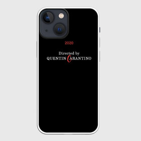 Чехол для iPhone 13 mini с принтом Квентин Карантино в Петрозаводске,  |  | 2020 | карантин | карантино | кино | коронавирус | самоизоляция | сидим дома | тарантино | титры