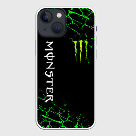 Чехол для iPhone 13 mini с принтом MONSTER ENERGY в Петрозаводске,  |  | black monster | bmx | claw | cybersport | energy | monster | monster energy | moto | motocross | race | sport | киберспорт | когти | монстер энерджи | монстр | мото | мотокросс | ралли | скейтбординг | спорт | энергия