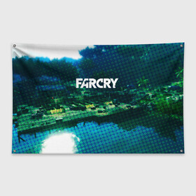 Флаг-баннер с принтом FARCRY в Петрозаводске, 100% полиэстер | размер 67 х 109 см, плотность ткани — 95 г/м2; по краям флага есть четыре люверса для крепления | far cry | farcry | game | ubisof | выживание | джунгли | игры | остров | фар край