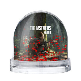 Снежный шар с принтом The Last of Us part 2 в Петрозаводске, Пластик | Изображение внутри шара печатается на глянцевой фотобумаге с двух сторон | day | ellie | games | joel | naughty dog | день | джоэл | игры | одни из нас | часть 2 | элли