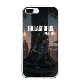 Чехол для iPhone 7Plus/8 Plus матовый с принтом The Last of Us part 2 в Петрозаводске, Силикон | Область печати: задняя сторона чехла, без боковых панелей | ellie | games | joel | naughty dog | night | джоэл | игры | ночь | одни из нас | часть 2 | элли