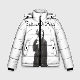 Зимняя куртка для мальчиков 3D с принтом Children of Bodom 5 в Петрозаводске, ткань верха — 100% полиэстер; подклад — 100% полиэстер, утеплитель — 100% полиэстер | длина ниже бедра, удлиненная спинка, воротник стойка и отстегивающийся капюшон. Есть боковые карманы с листочкой на кнопках, утяжки по низу изделия и внутренний карман на молнии. 

Предусмотрены светоотражающий принт на спинке, радужный светоотражающий элемент на пуллере молнии и на резинке для утяжки | 