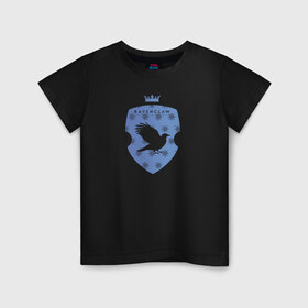 Детская футболка хлопок с принтом Гарри Поттер в Петрозаводске, 100% хлопок | круглый вырез горловины, полуприлегающий силуэт, длина до линии бедер | fantasy | gryffindor | harry potter | vdsvar | warner bros. | гарри поттер | фэнтэзи