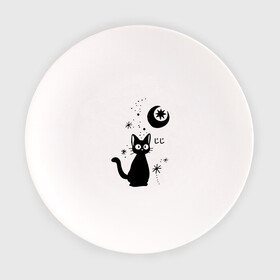 Тарелка с принтом Jiji Cat в Петрозаводске, фарфор | диаметр - 210 мм
диаметр для нанесения принта - 120 мм | Тематика изображения на принте: cat | jiji | kitty | аниме | ведьма | гибли | джиджи | животные | кот | котенок | кошка | миядзаки | мульт | мультфильм | тоторо