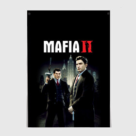 Постер с принтом Mafia II:Definitive Edition в Петрозаводске, 100% бумага
 | бумага, плотность 150 мг. Матовая, но за счет высокого коэффициента гладкости имеет небольшой блеск и дает на свету блики, но в отличии от глянцевой бумаги не покрыта лаком | definitive edition | mafia | mafia ii | вито скалетта | генри томасино | джо барбаро | игра | лео галанте | мафия | мафия 2 | томас анджело | франческа | фрэнк винчи | шутер | эдди скарпа