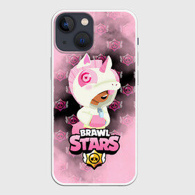 Чехол для iPhone 13 mini с принтом Brawl stars Unicorn. в Петрозаводске,  |  | bibi | brawl stars | coach mike | leon | leon shark | mecha crow | mr.p | sally leon | sandy | sprout | unicorn | virus 8 bit | биби | бравл старс | вирус 8 бит | леон | оборотень | спроут | сэли леон