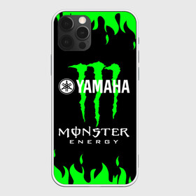 Чехол для iPhone 12 Pro с принтом MONSTER ENERGY (Z) в Петрозаводске, силикон | область печати: задняя сторона чехла, без боковых панелей | Тематика изображения на принте: bike | energy | monster | monster energy | moto | motocycle | sport | sportmotorcycle | yamaha | когти | монстер энерджи | монстр | мото | спорт | энергия | ямаха