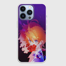 Чехол для iPhone 13 Pro с принтом The Promised Neverland EMMA в Петрозаводске,  |  | anime | emma | mango | the promised neverland | yakusoku no neverland | аниме | манга | обещанная страна грёз | обещанный неверленд