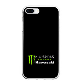 Чехол для iPhone 7Plus/8 Plus матовый с принтом MONSTER ENERGY KAWASAKI (Z) в Петрозаводске, Силикон | Область печати: задняя сторона чехла, без боковых панелей | bike | energy | kawasaki | monster | monster energy | moto | motocross | ninja | sport | zzr | кавасаки | кавасаки ниндзя | монстер энерджи | монстр | мото | мотокросс | ниндзя | спорт | энергия